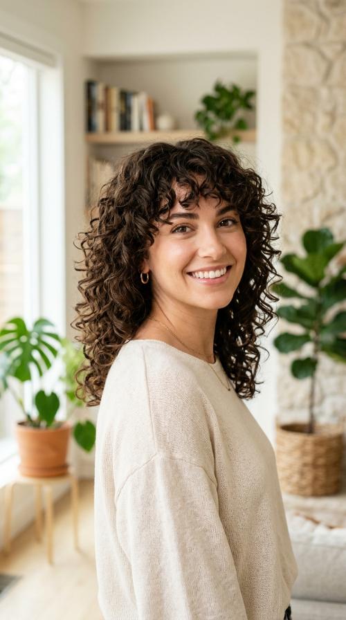 The Modern Curly Shag