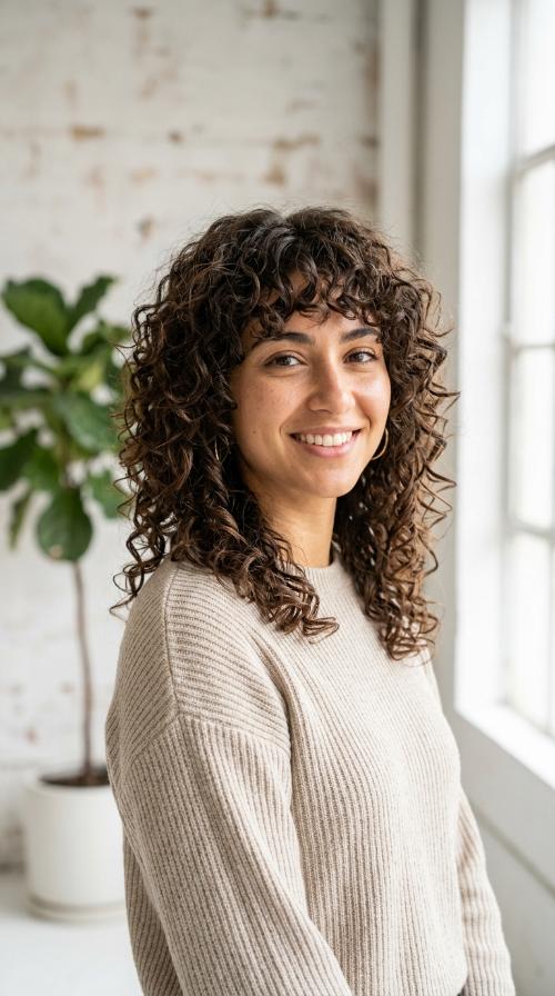The Modern Curly Shag
