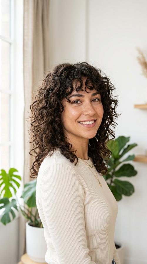 The Modern Curly Shag