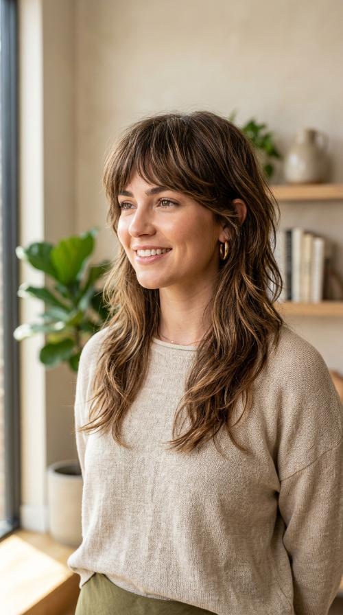 The Modern Mullet-Inspired Layered Cut