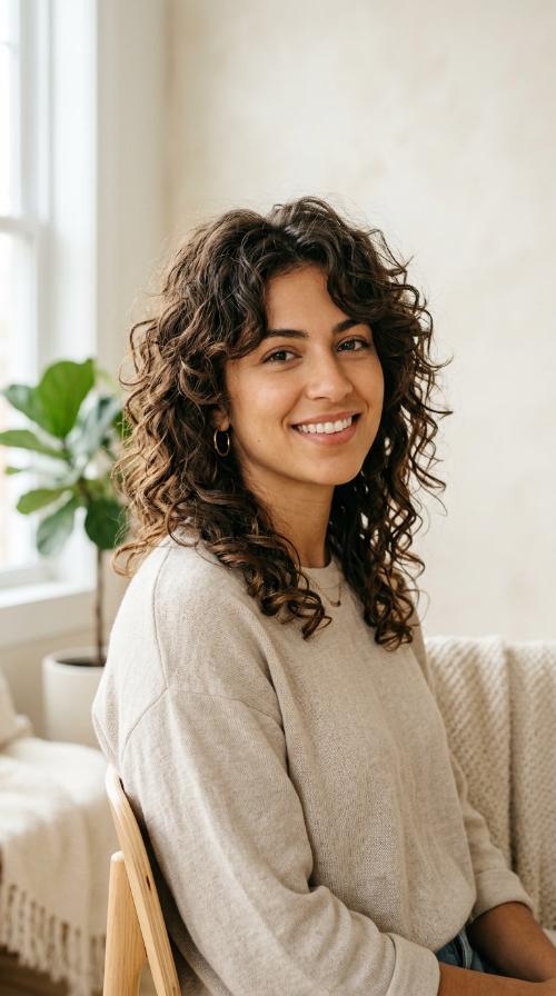 The Modern Shag Perm
