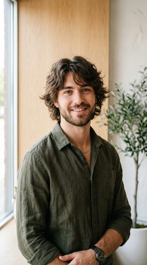 The Modern Wavy Shag