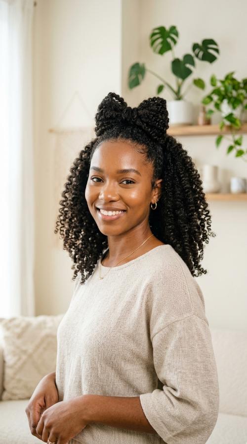 The Natural Hair Bow