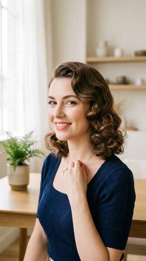 The Pin-Up Finger Wave