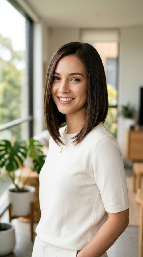 The Polished A-Line Bob