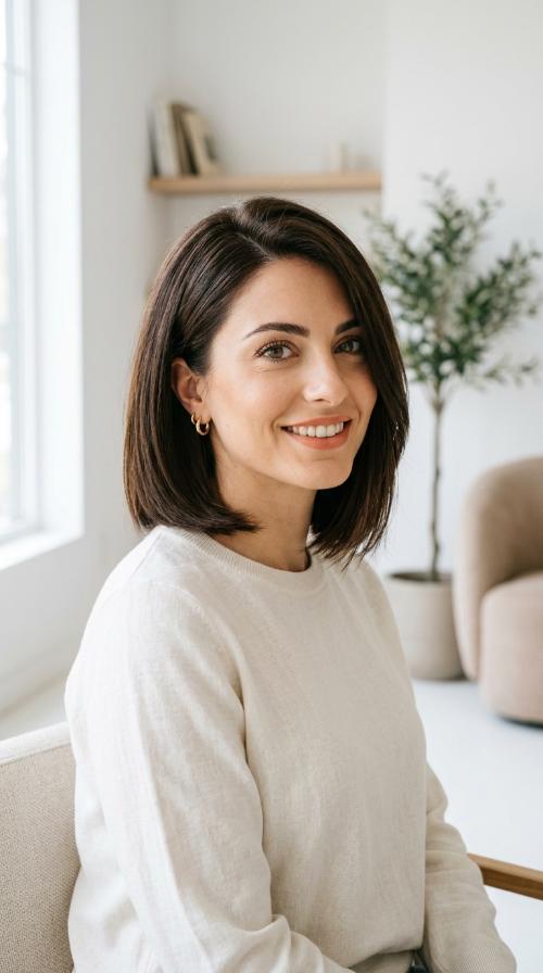 The Polished Italian Bob
