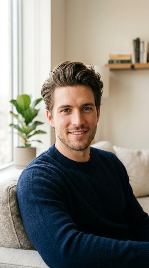 The Relaxed Pompadour