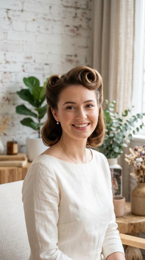 The Retro-Inspired Victory Roll