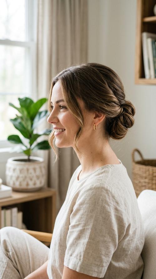 The Rolled Updo