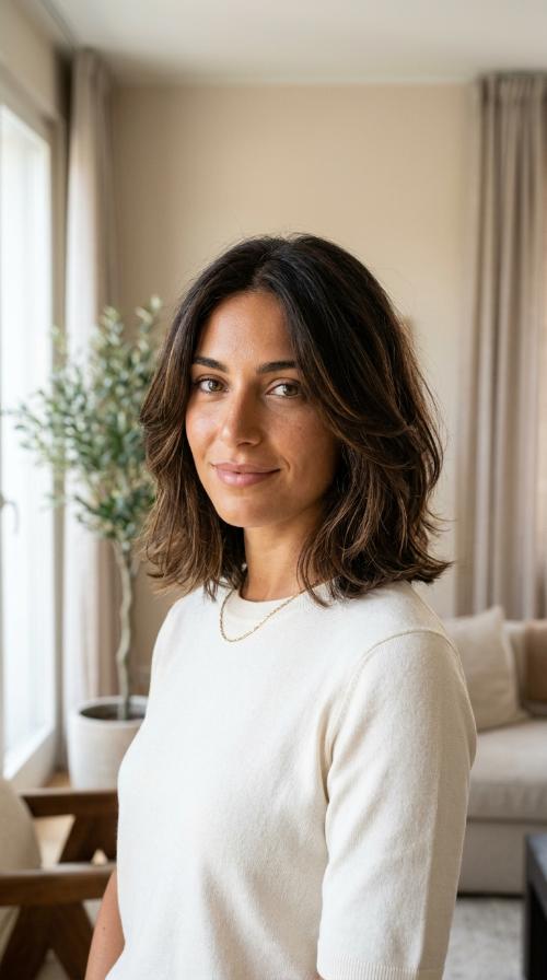 The Romantic Italian Bob
