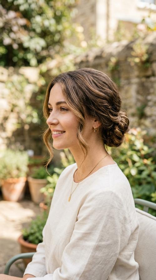 The Romantic Low Bun