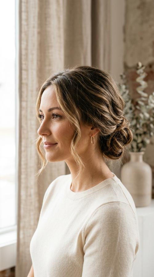 The Romantic Low Chignon