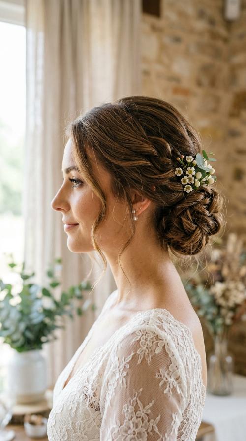 The Romantic Low Chignon