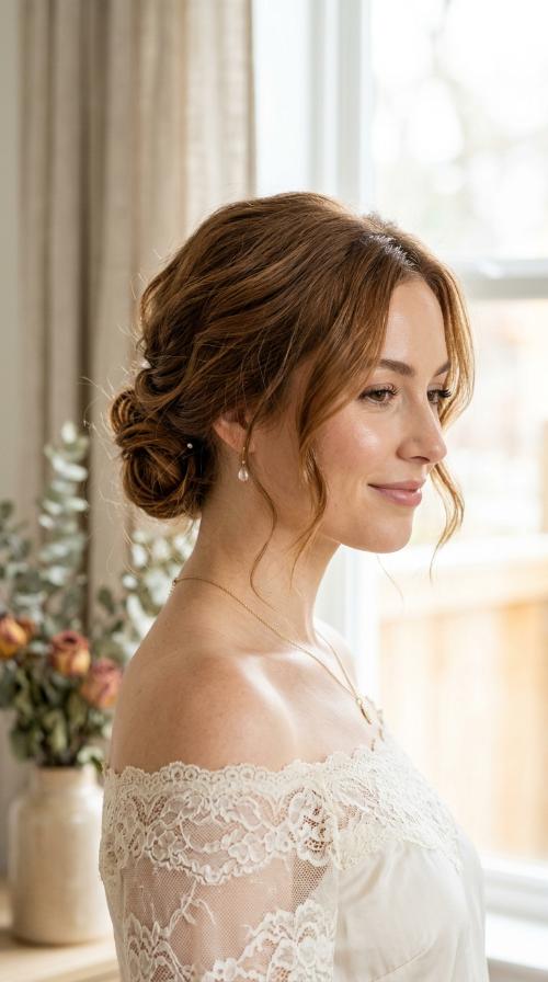 The Romantic Low Chignon