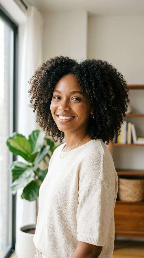 The Rounded Afro-Inspired Shape