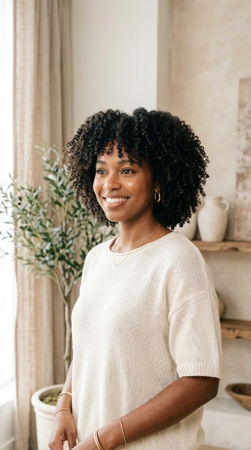 The Rounded Afro-Inspired Shape