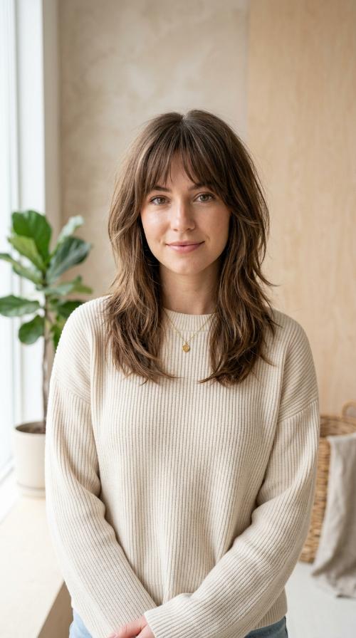 The Shaggy Midi with Bangs