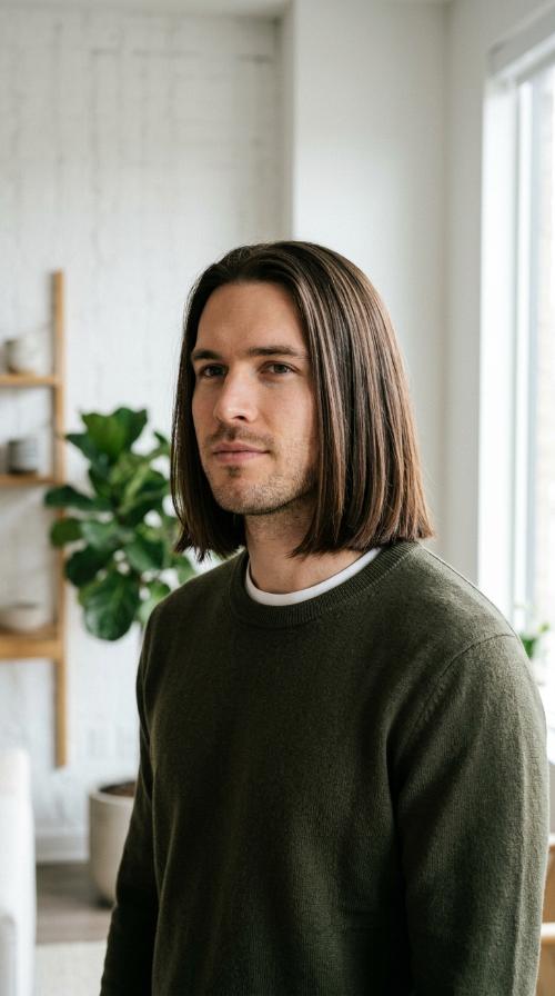The Shoulder-Length Blunt Cut