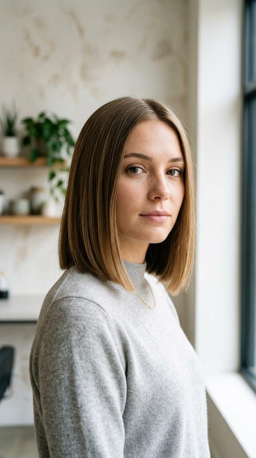 The Sleek Collarbone Cut