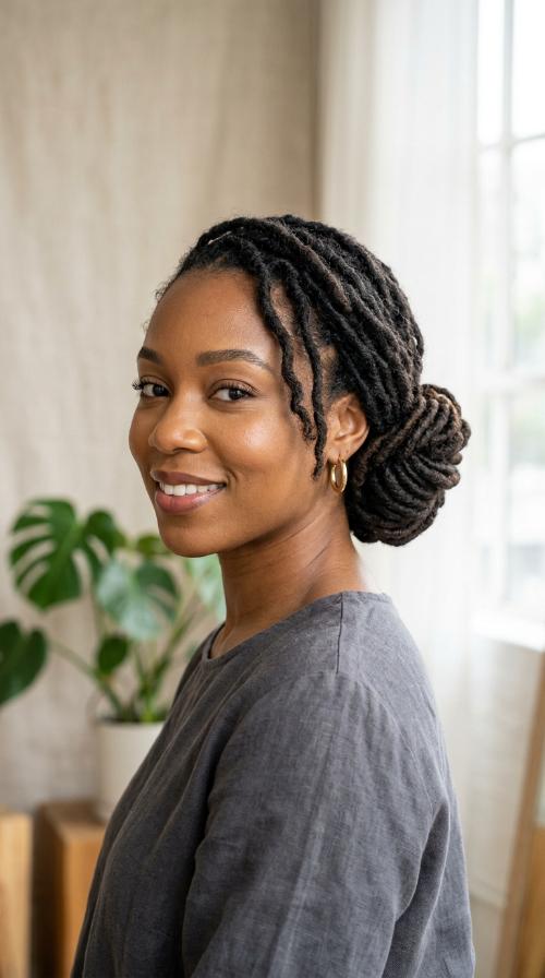 The Sleek Low Chignon