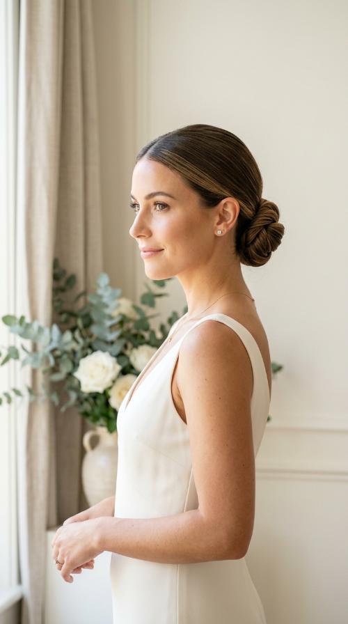 The Sleek Low Pony-Bun