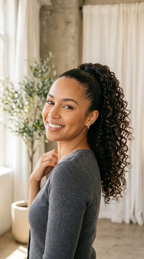 The Sleek-Top Voluminous Pony