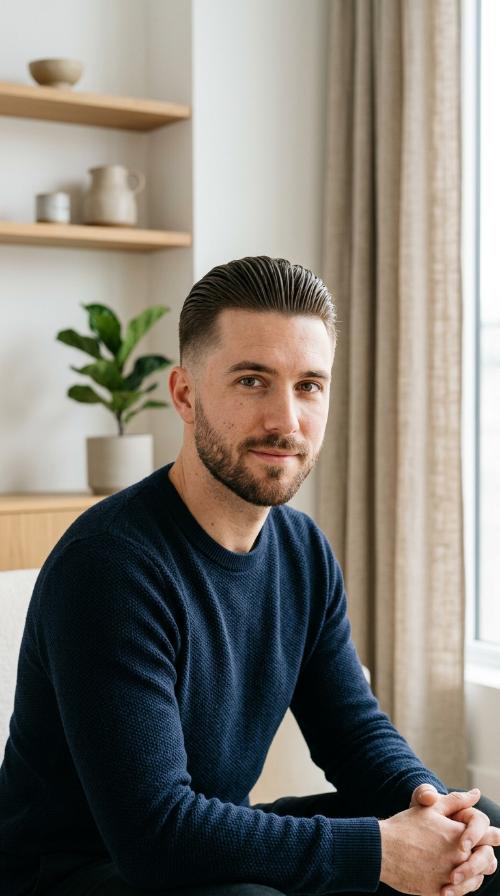The Slicked-Back Undercut