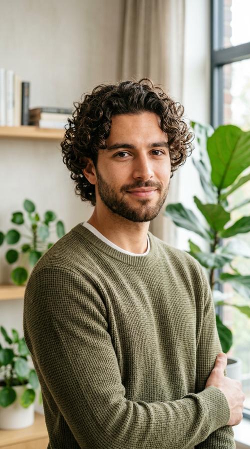 The Soft Tapered Curls