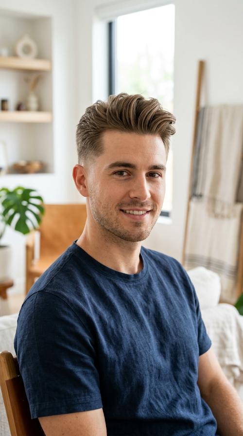 The Tapered Faux Hawk