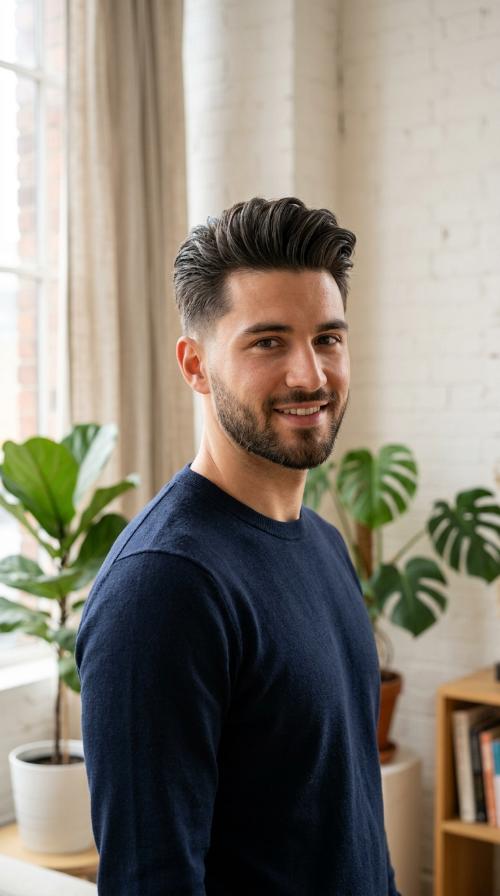 The Tapered Quiff
