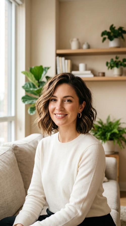 The Textured A-Line Bob