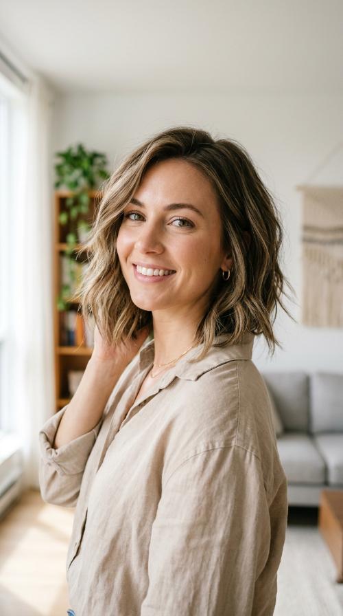 The Textured Angled Lob