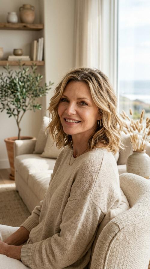 The Textured Beachy Lob