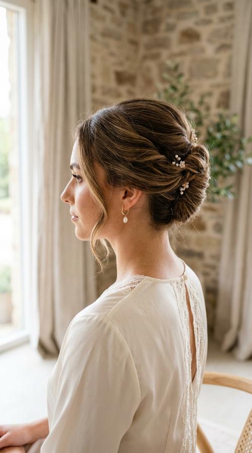 The Textured French Twist