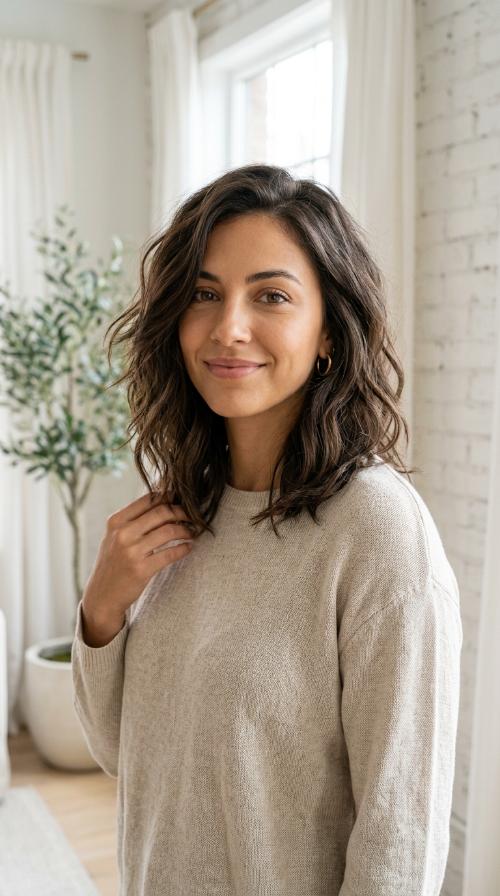 The Textured Lob with Internal Layers