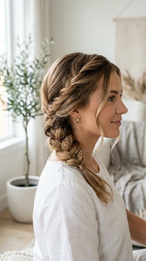 The Twisted Side Braid