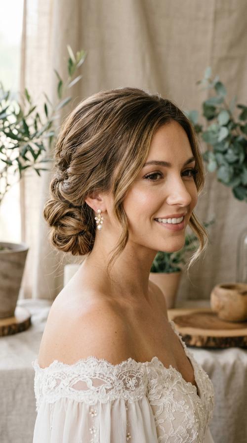 The Twisted Side Chignon