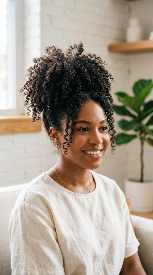 The Voluminous Pineapple Updo