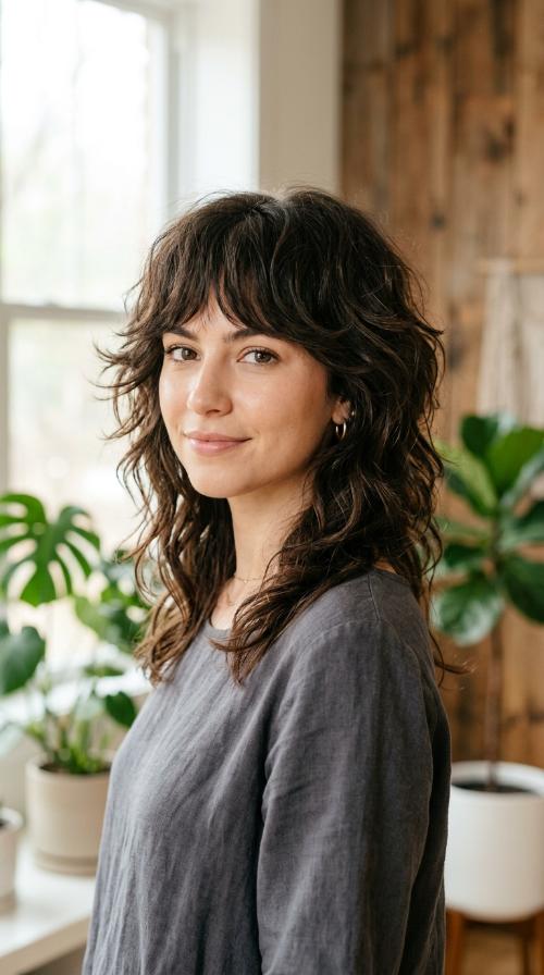 The Voluminous Wolf Cut