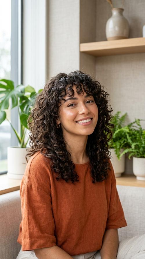 The Waterfall Curly Cut