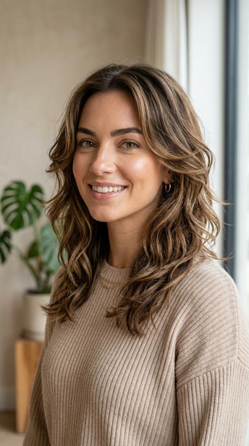 The Wavy Butterfly Cut