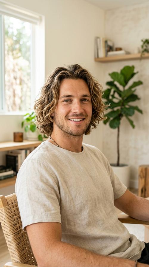 The Wavy Surfer Cut