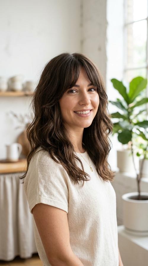 Thick Hair Solution with Internal Layering