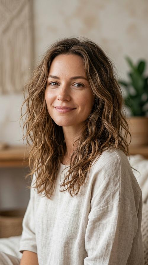 Tousled Beachy Waves