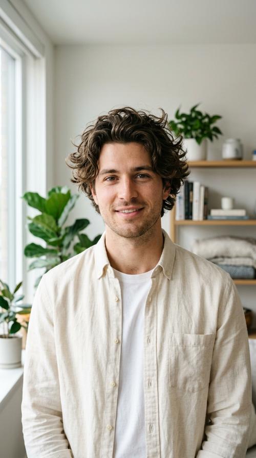Tousled Wavy Mop Top
