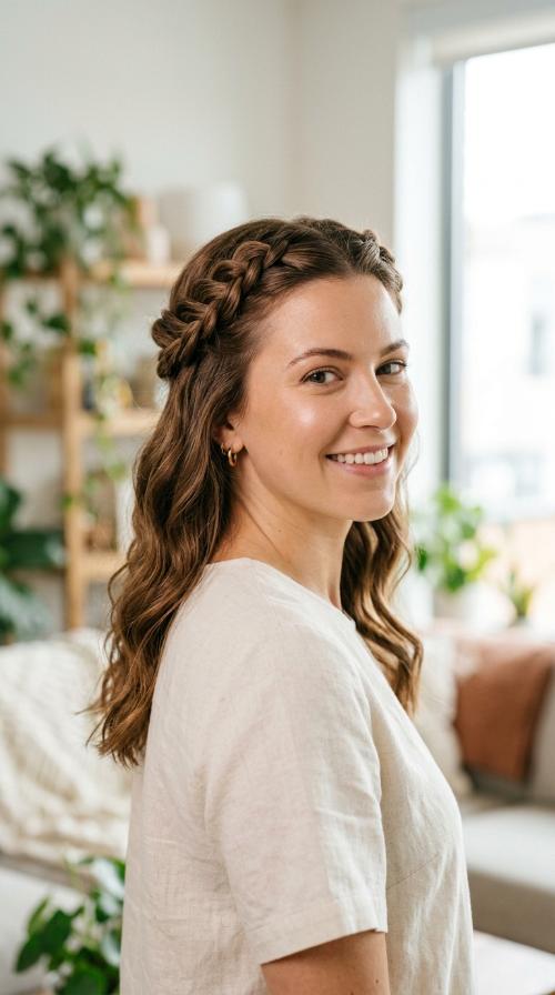 Twisted Halo Braids