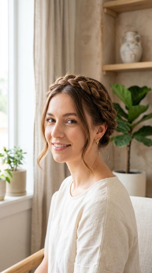 Twisted Halo Crown