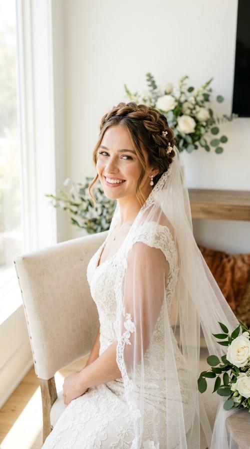 Twisted Halo Updo