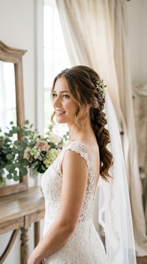 Twisted Low Ponytail