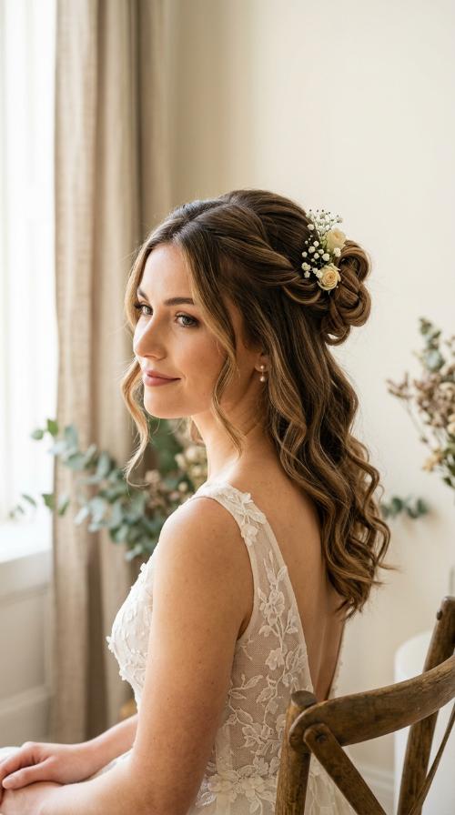 Twisted Rose Bun